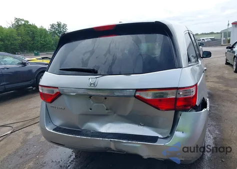 2013 Honda Odyssey Ex-L from USA, damaged, VIN 5FNRL5H65DB016660